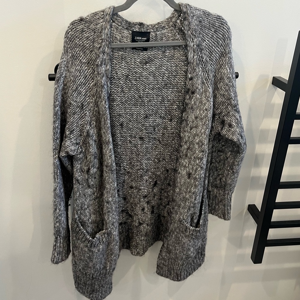 ZARA Oversized Cardigan